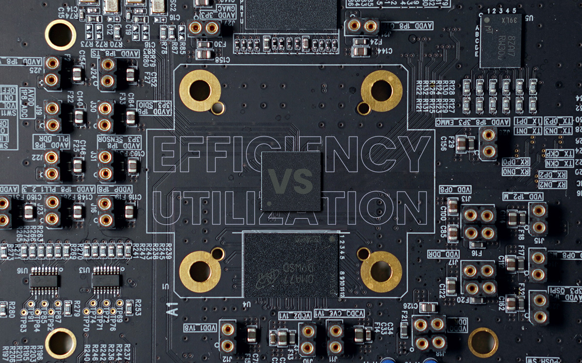 Efficiency versus Utilization subtitle 		 		 		 		 		 		 		 		 		 		 		